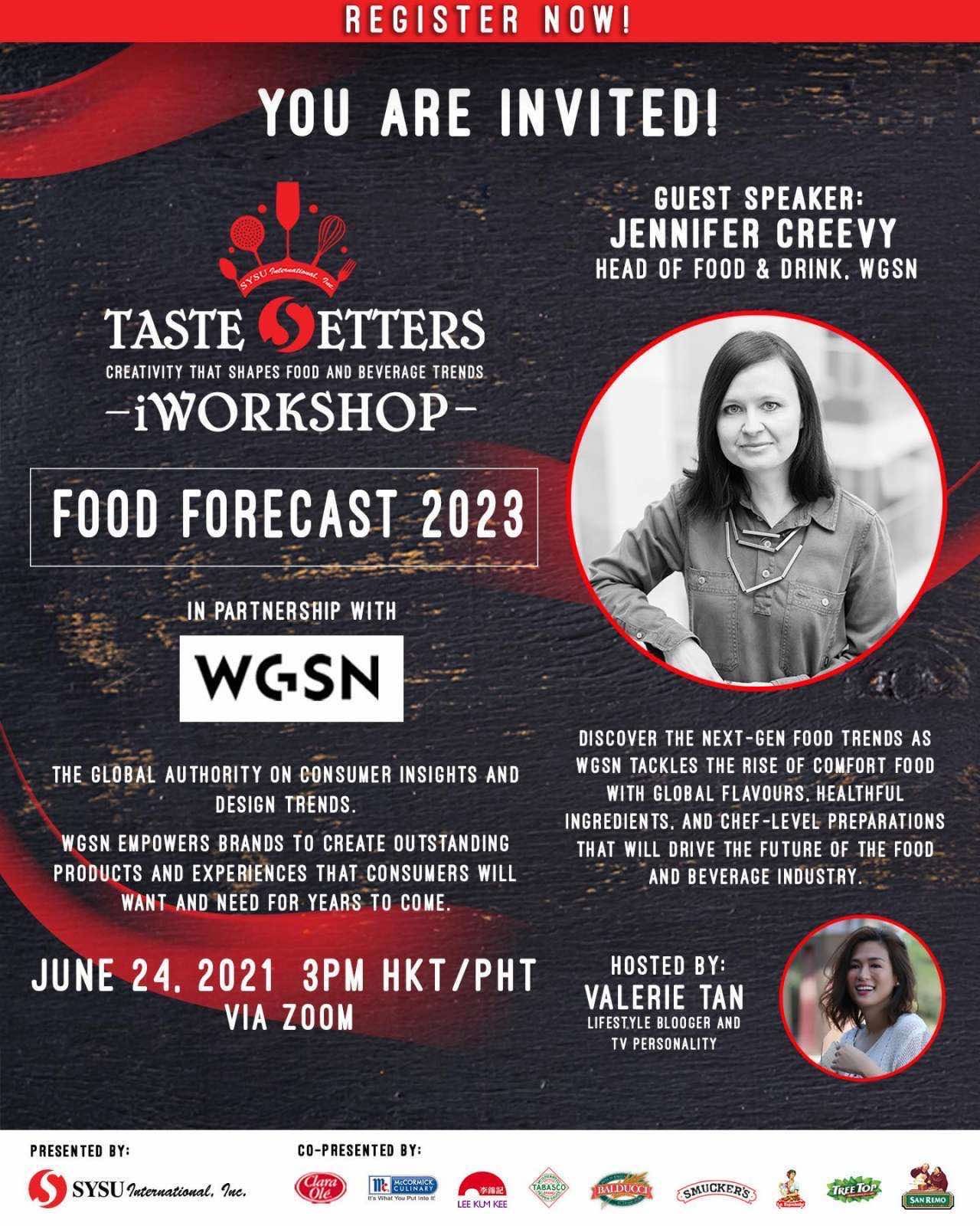 Tastesetters iWorkshop: Food Forecast 2023